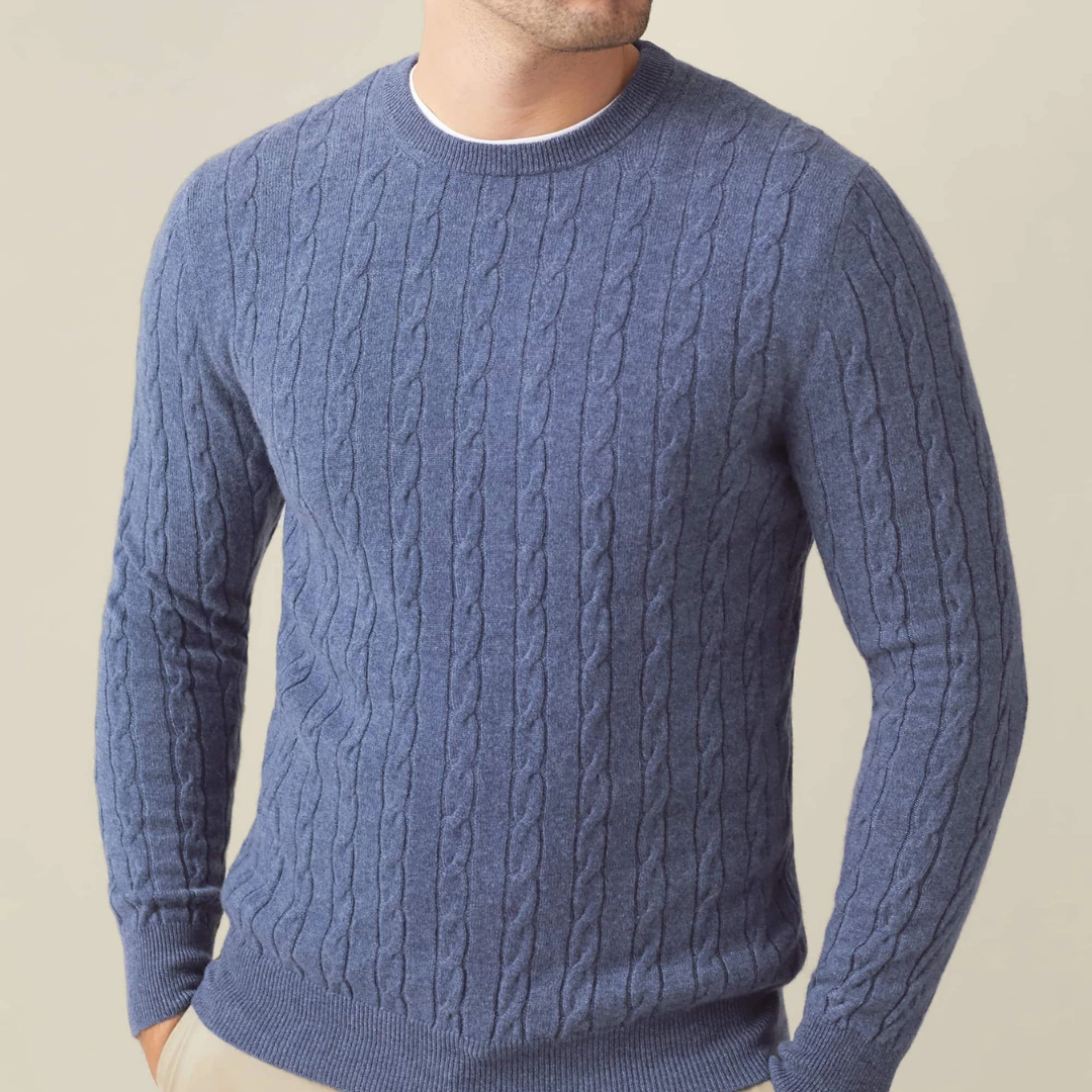 Pedro | Confortable Cord Knit Sweater