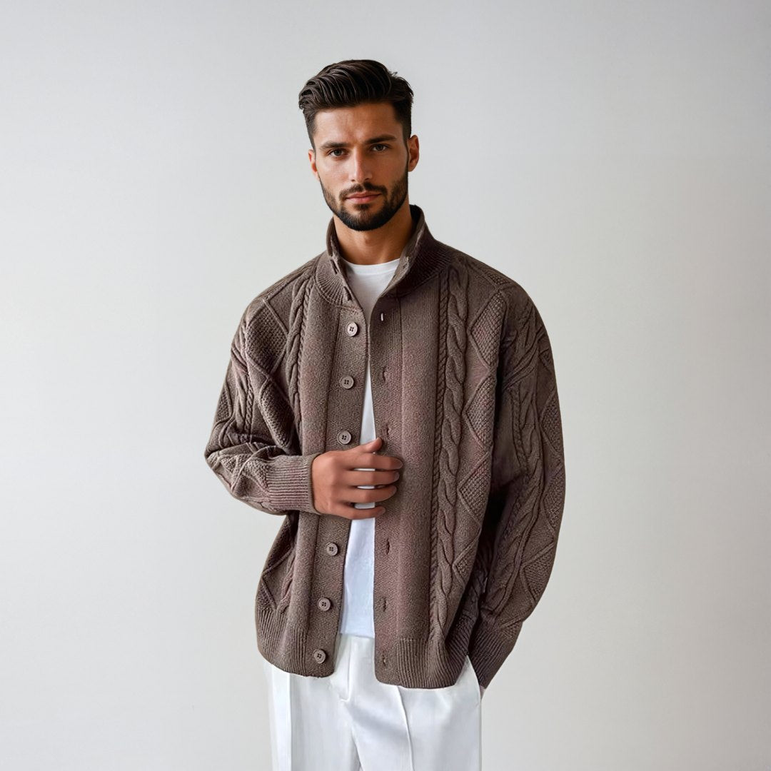 Bernardino | Estruturado Colete de Tricô para Cabelo