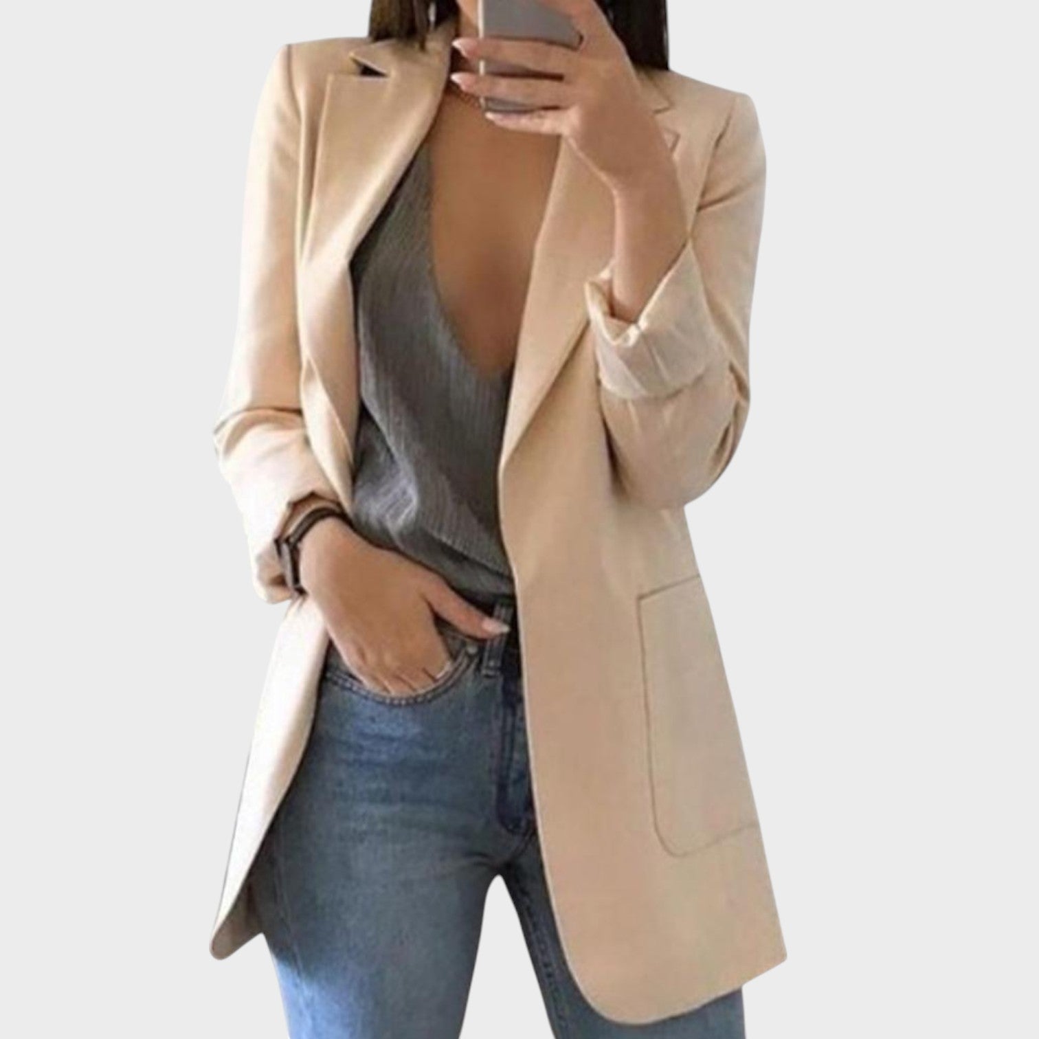 Milena - Blazer elegante para mulher