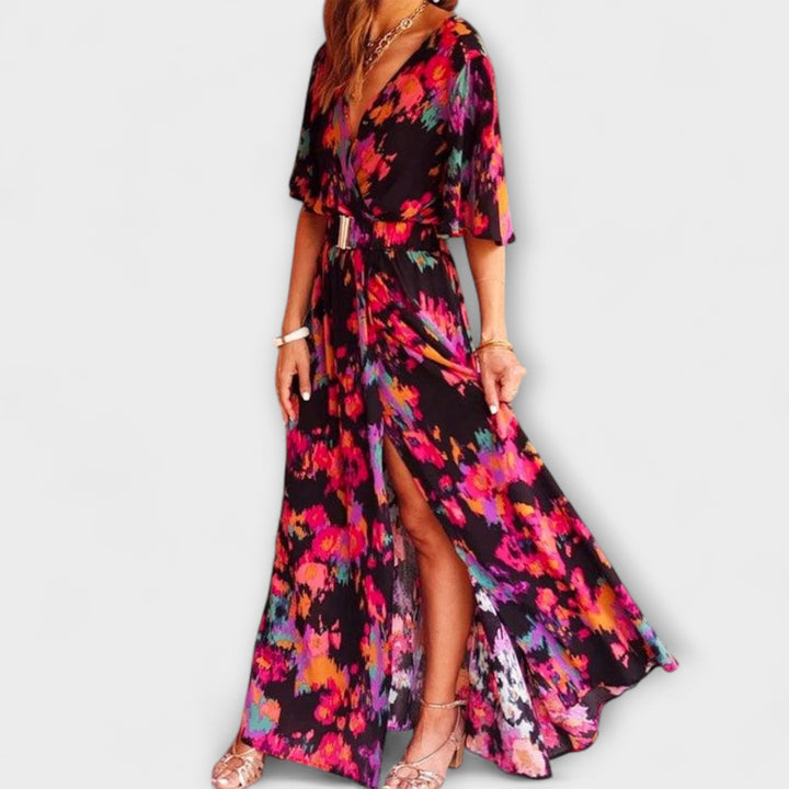 Sabrina - Vestido de Verão Longo Estilo Boho