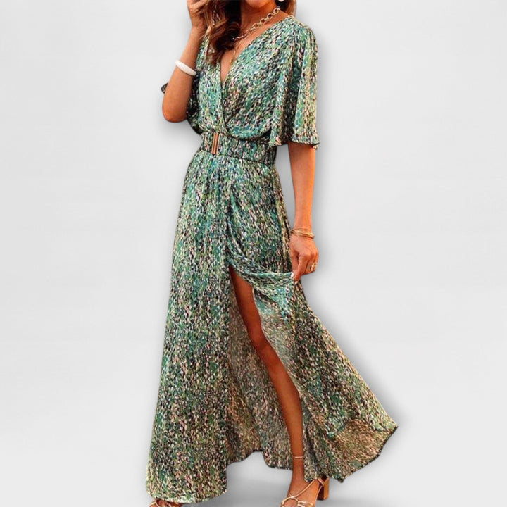 Sabrina - Vestido de Verão Longo Estilo Boho