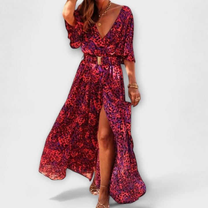 Sabrina - Vestido de Verão Longo Estilo Boho