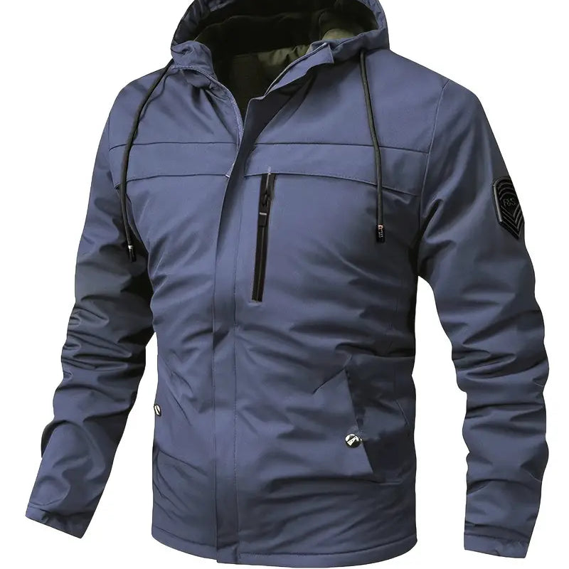 Casaco Slim Leve com Capuz e Impermeável