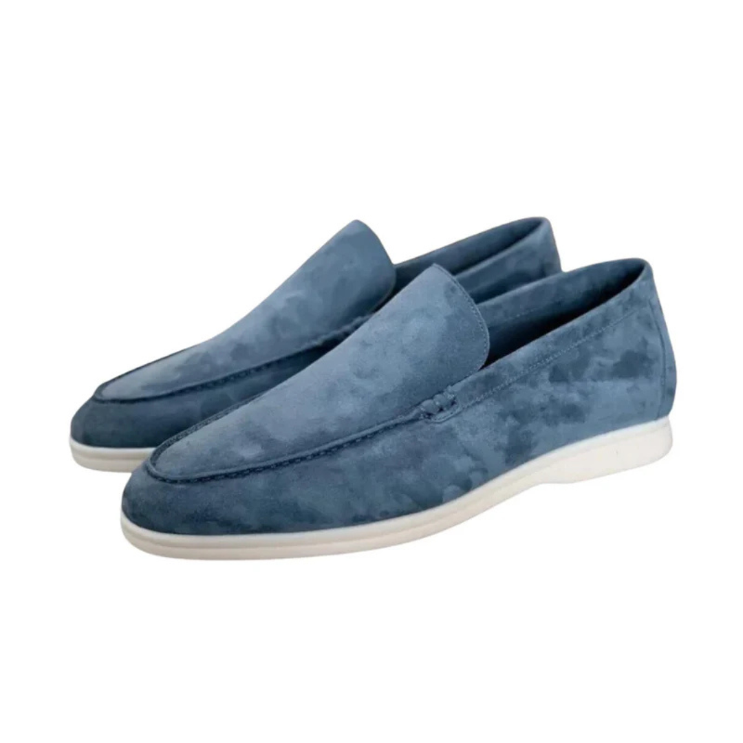 Slip-On Mocassins com Sola Acolchoada para Suporte