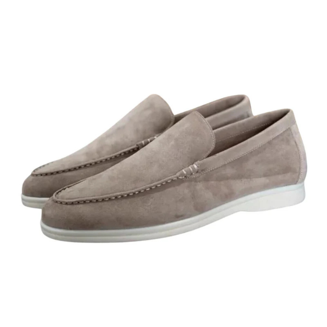 Slip-On Mocassins com Sola Acolchoada para Suporte