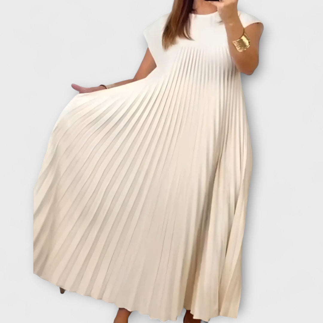 Zairelle – Elegante Vestido Plissado