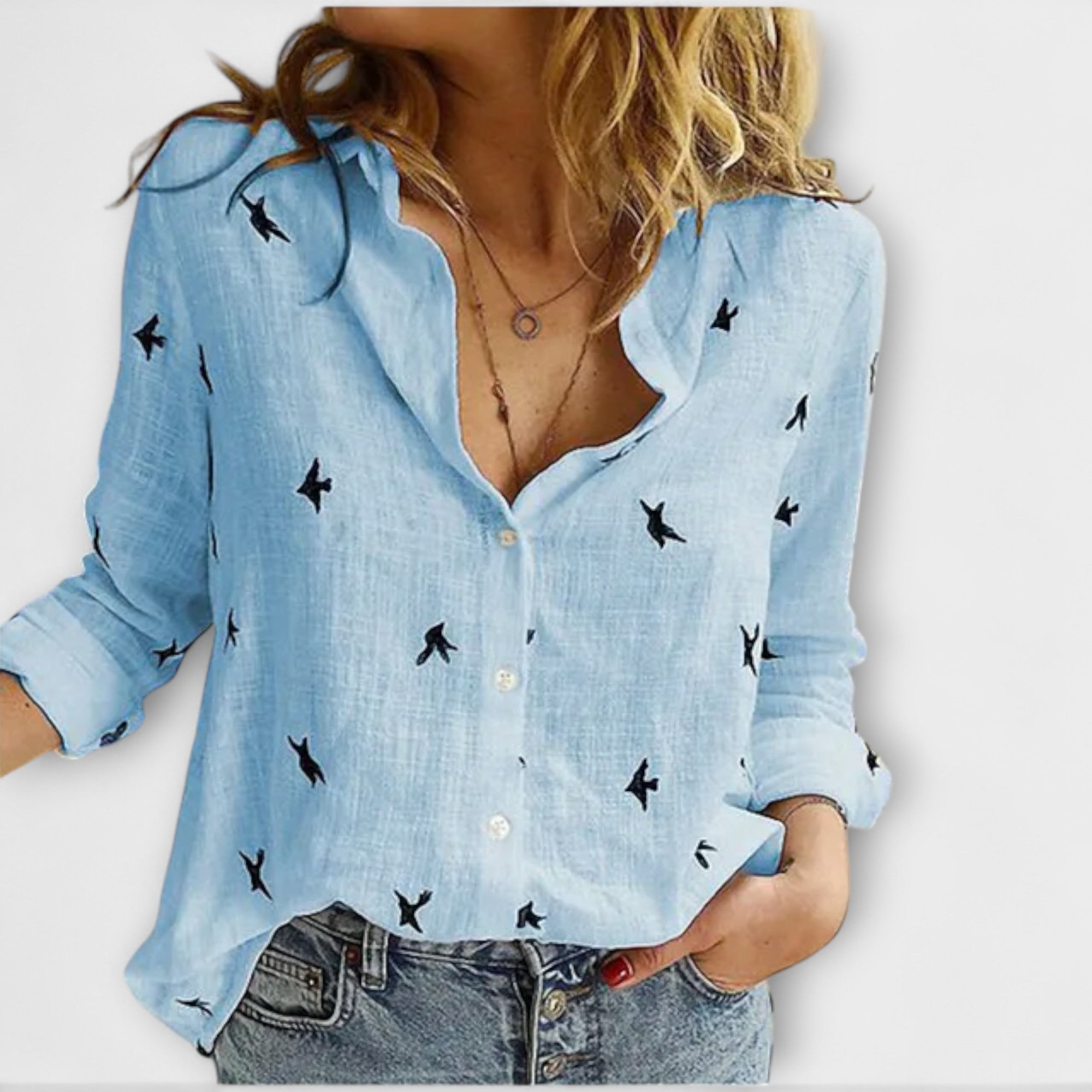 Nadia - Blusa Elegante para Senhora