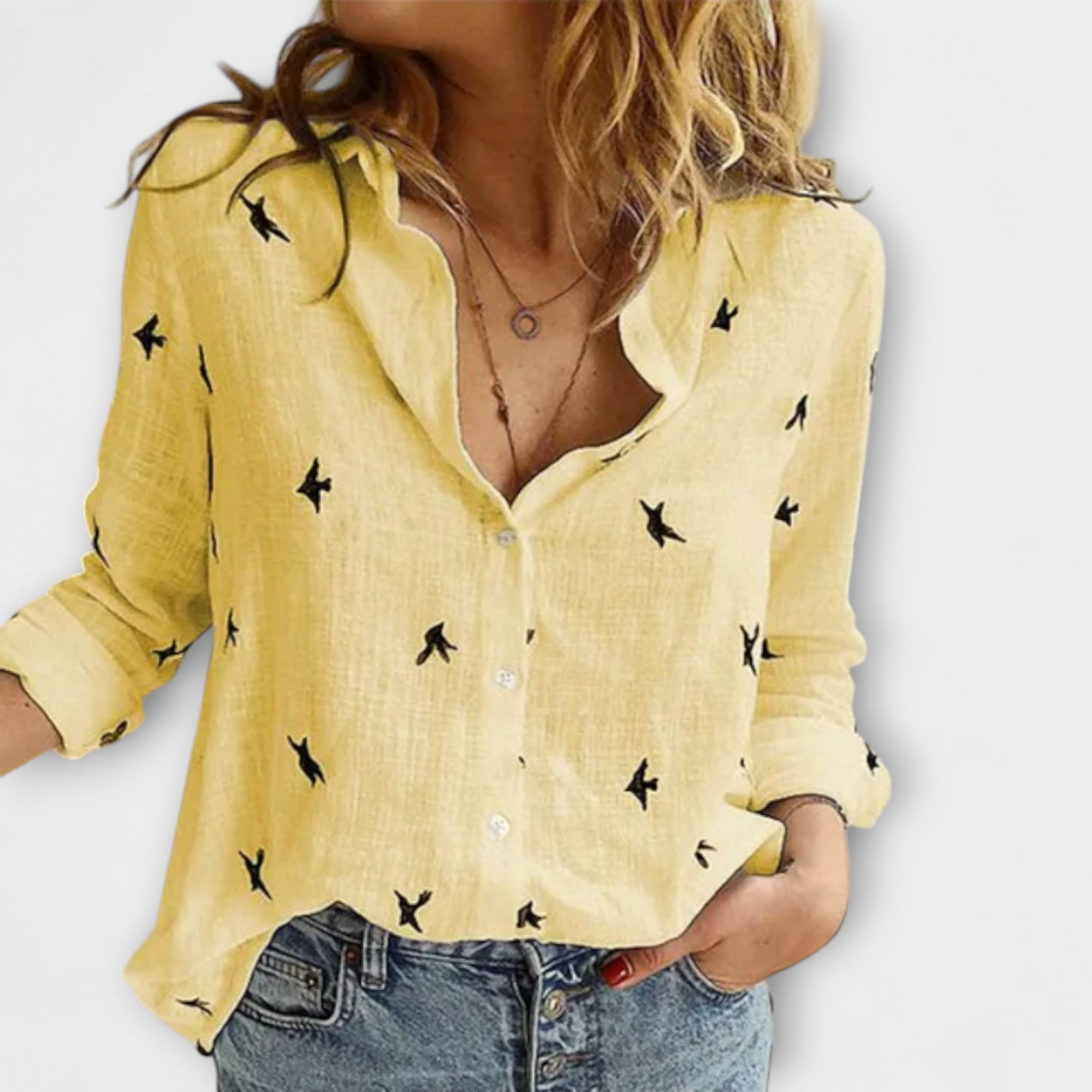 Nadia - Blusa Elegante para Senhora