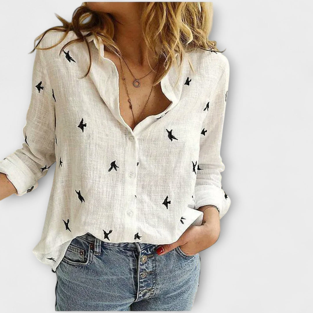 Nadia - Blusa Elegante para Senhora