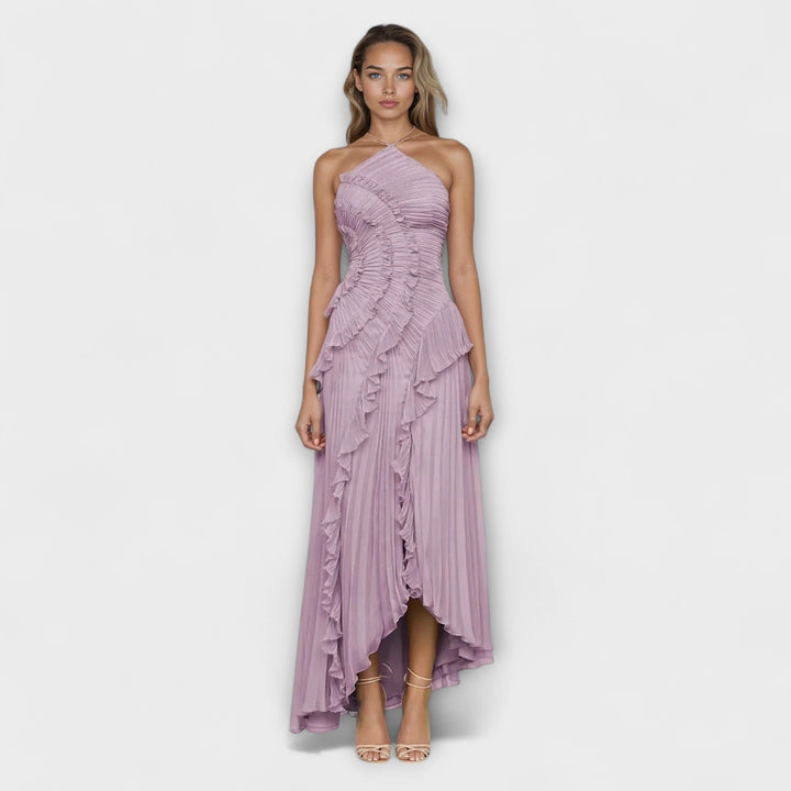 Elisia - Elegante vestido longo sem mangas