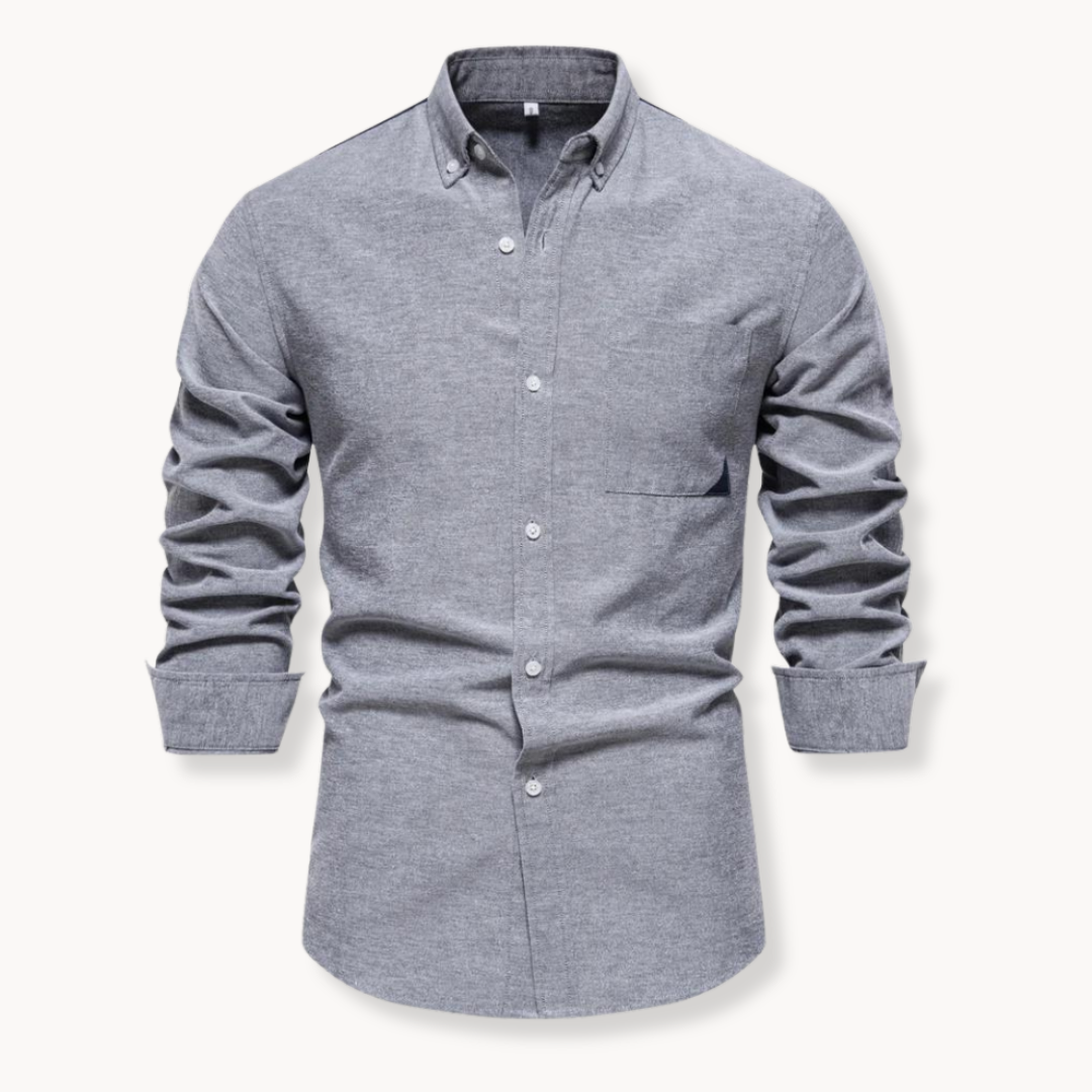 Camisa Oxford – Tecido Texturizado com Respirabilidade Superior