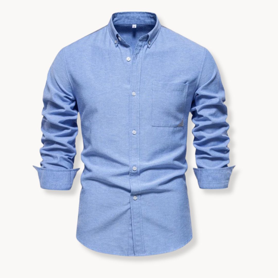 Camisa Oxford – Tecido Texturizado com Respirabilidade Superior