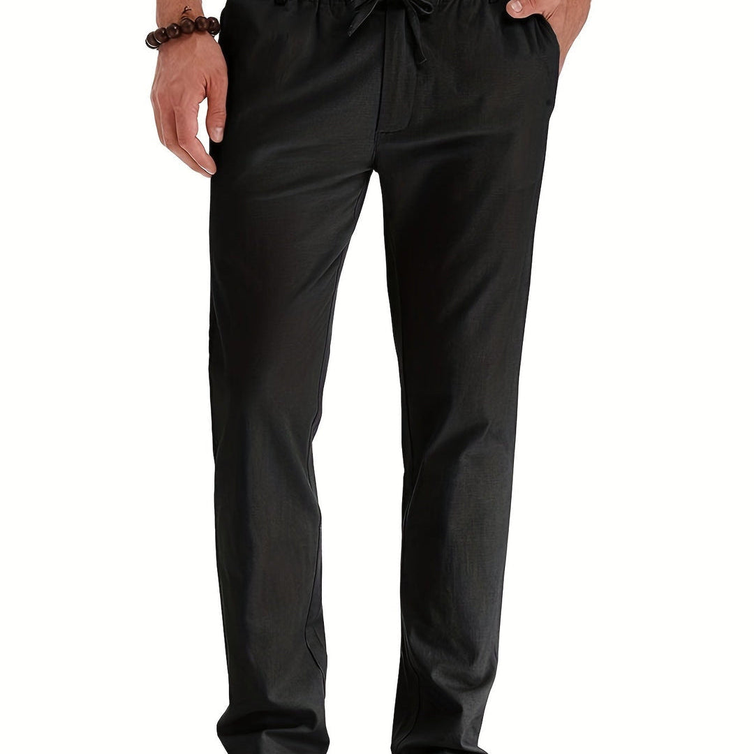 Calças Confortáveis – Tecido Respirável, Corte Solto e Liberdade de Movimento