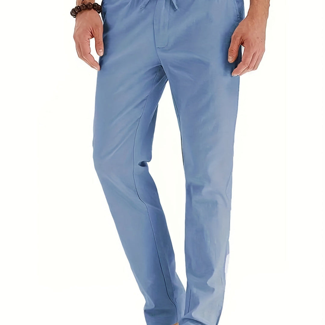 Calças Confortáveis – Tecido Respirável, Corte Solto e Liberdade de Movimento