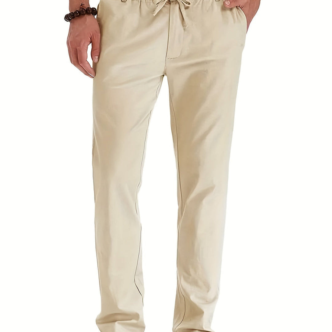 Calças Confortáveis – Tecido Respirável, Corte Solto e Liberdade de Movimento