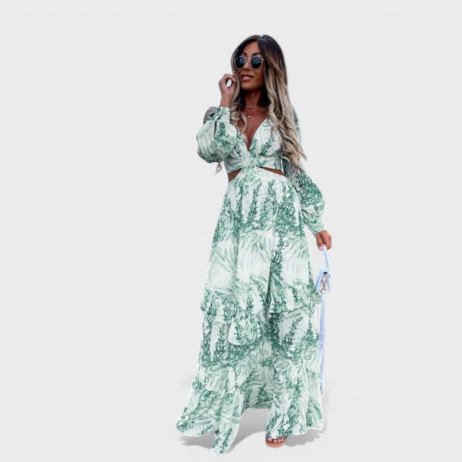 Glória - Vestido Longo Elegante