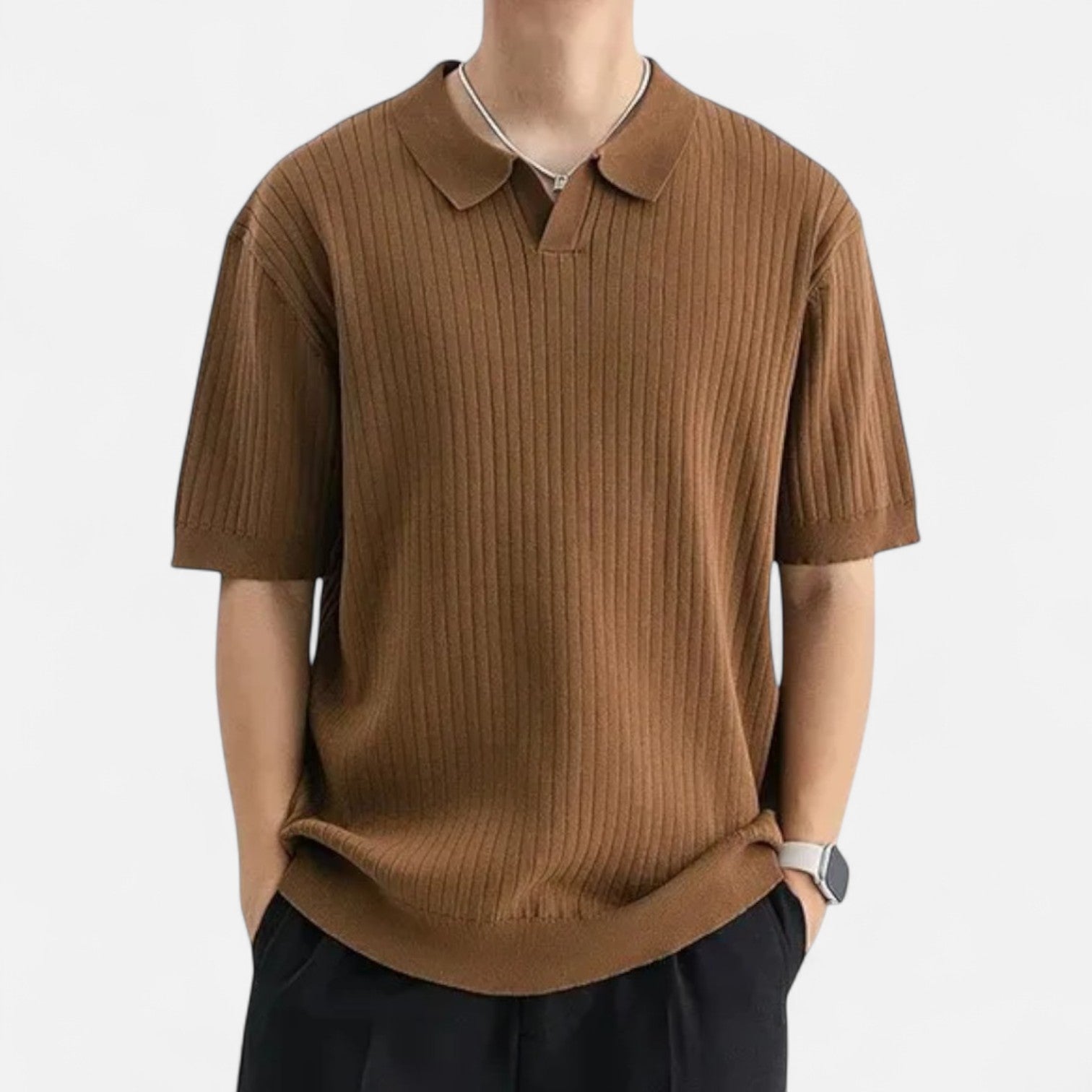 Camisa Polo - Malha Respirável para Braços