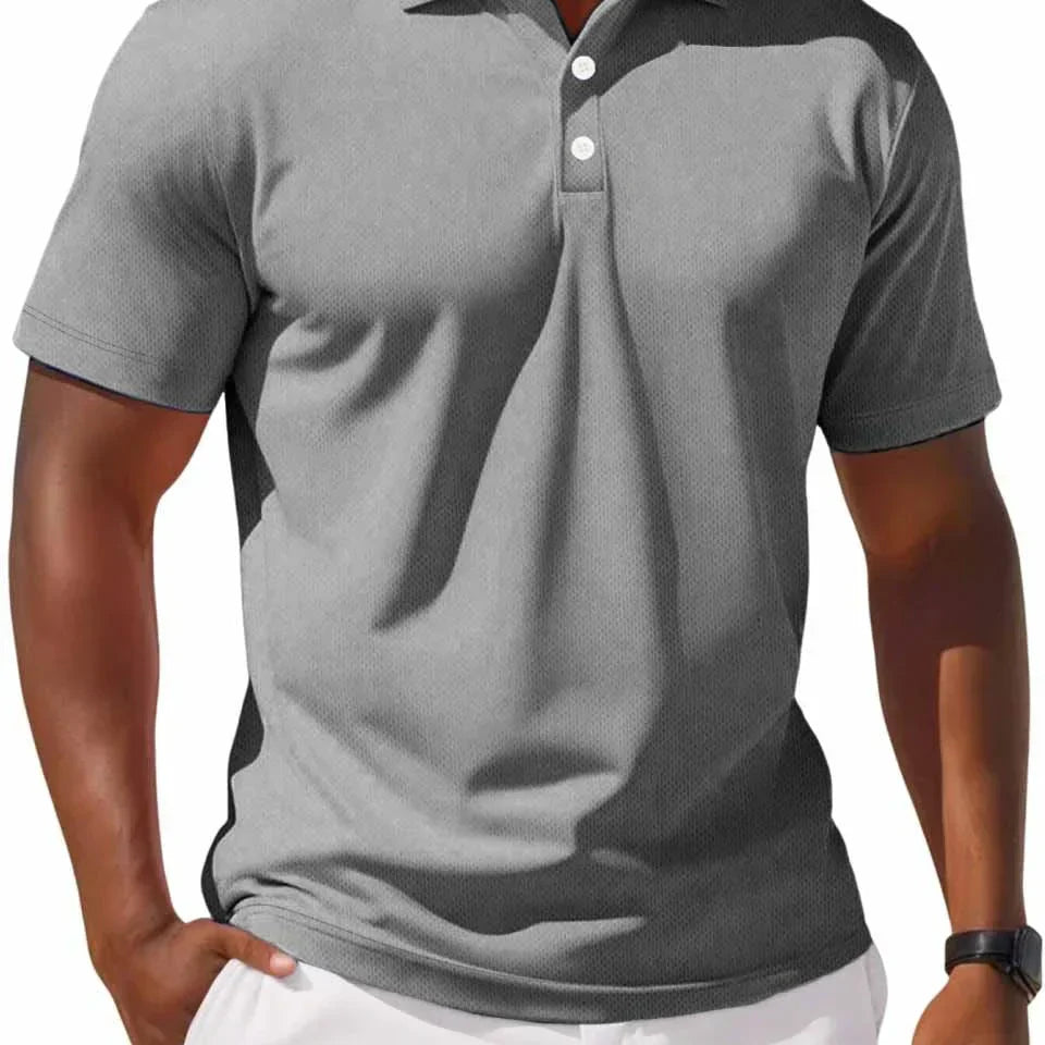 Camisola Polo – Corte Clássico em Tecido Respirável para Conforto Fresco