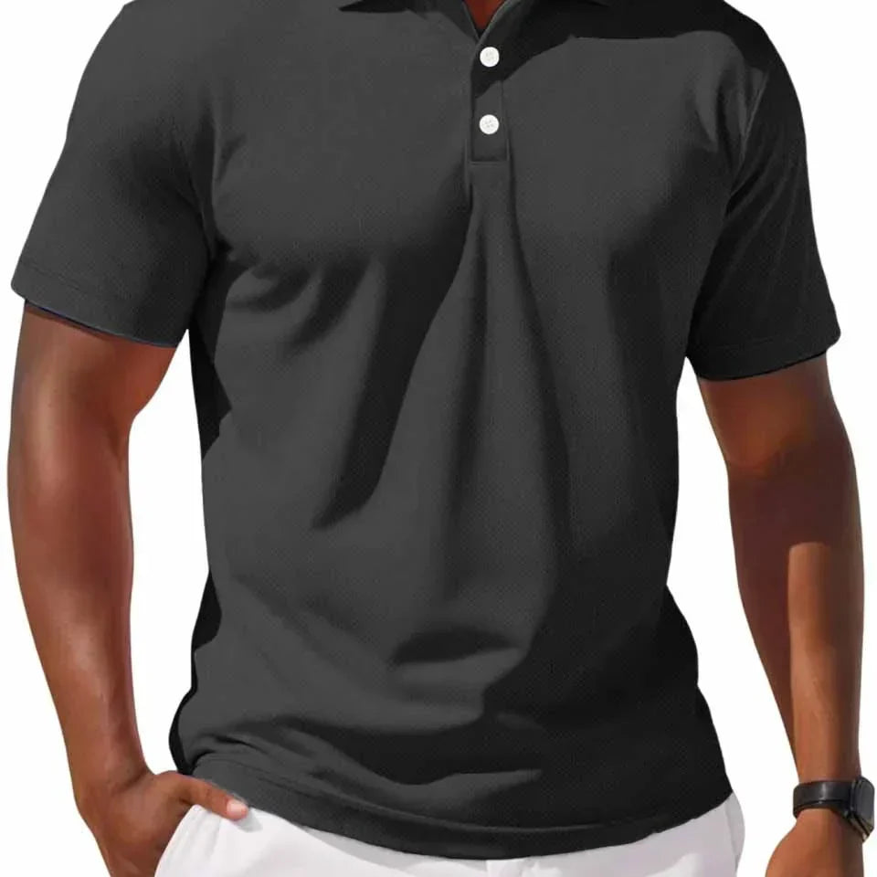Camisola Polo – Corte Clássico em Tecido Respirável para Conforto Fresco
