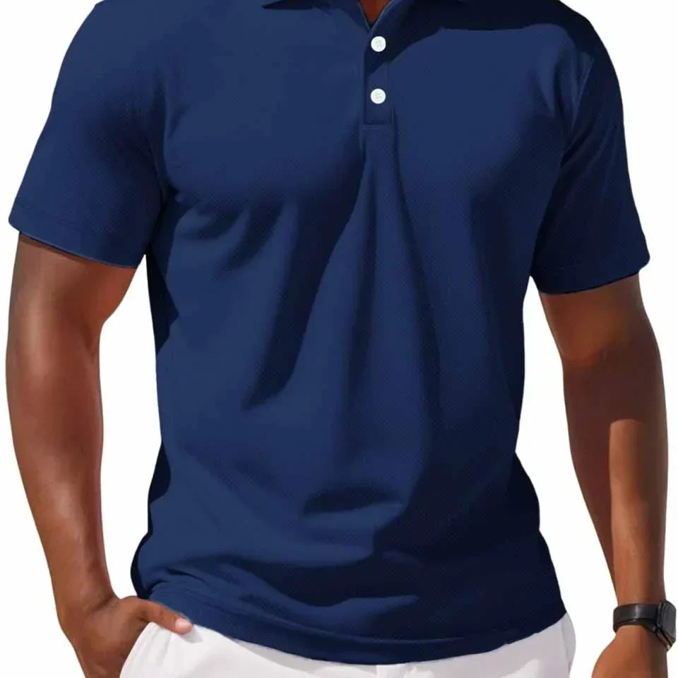 Camisola Polo – Corte Clássico em Tecido Respirável para Conforto Fresco