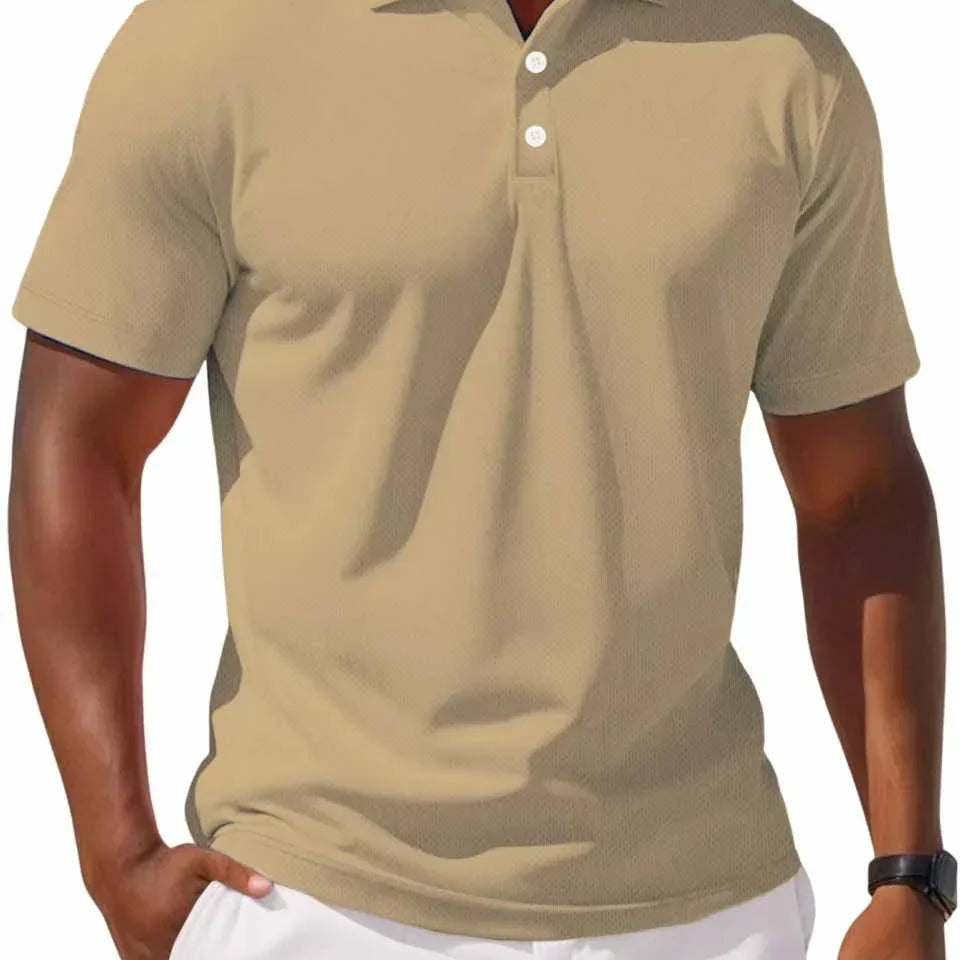 Camisola Polo – Corte Clássico em Tecido Respirável para Conforto Fresco