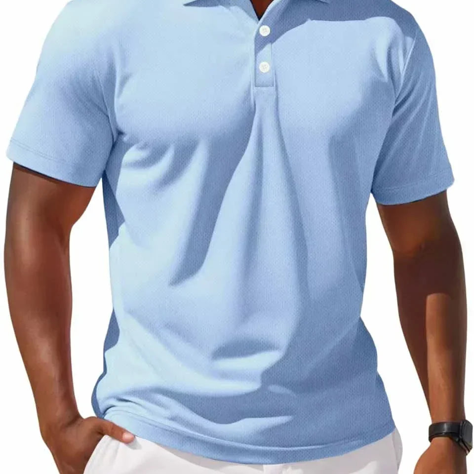Camisola Polo – Corte Clássico em Tecido Respirável para Conforto Fresco
