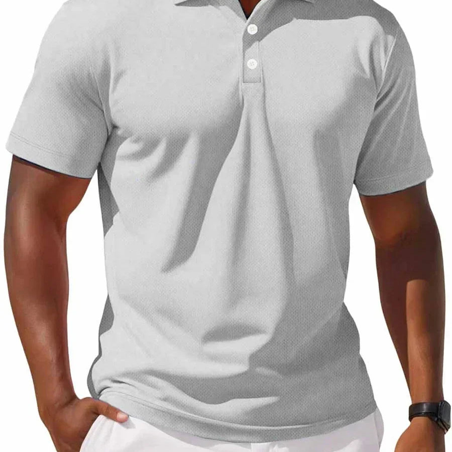 Camisola Polo – Corte Clássico em Tecido Respirável para Conforto Fresco