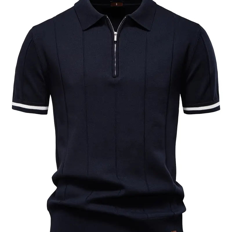 Camisa Polo - Corte Tapered com Cintura Moderna e Design Flexível