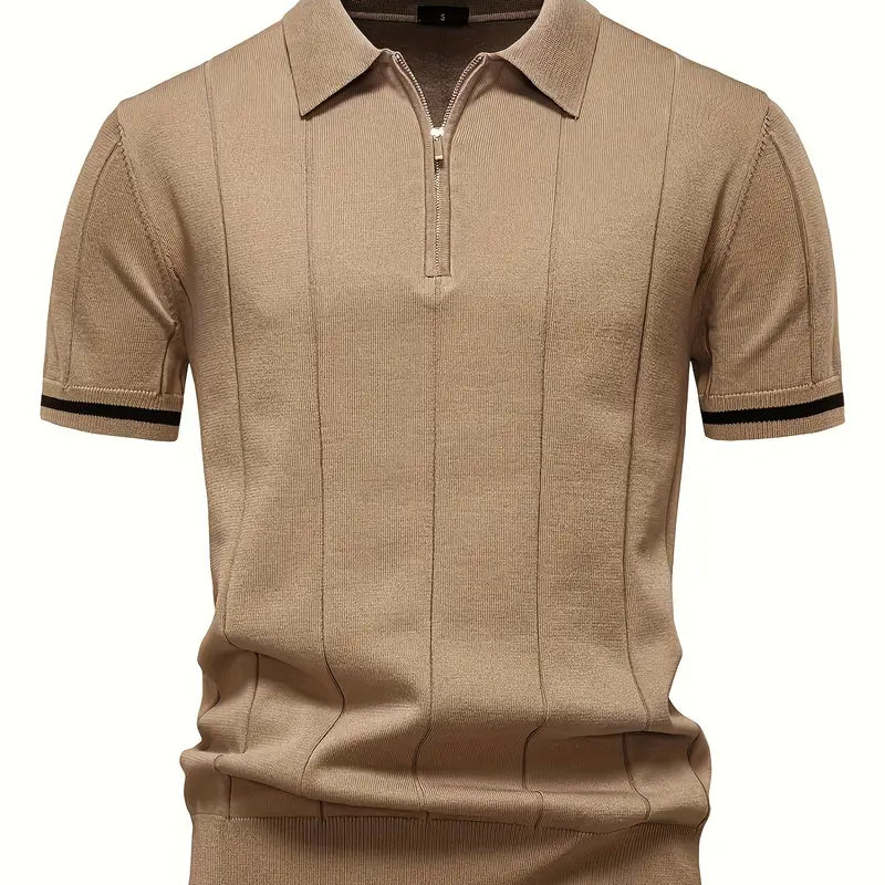 Camisa Polo - Corte Tapered com Cintura Moderna e Design Flexível