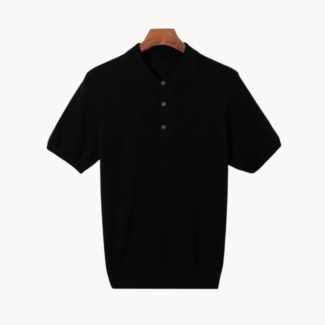 Polo Shirt - Blend of Natural Fibers for a Lightweight and Breathable Feel