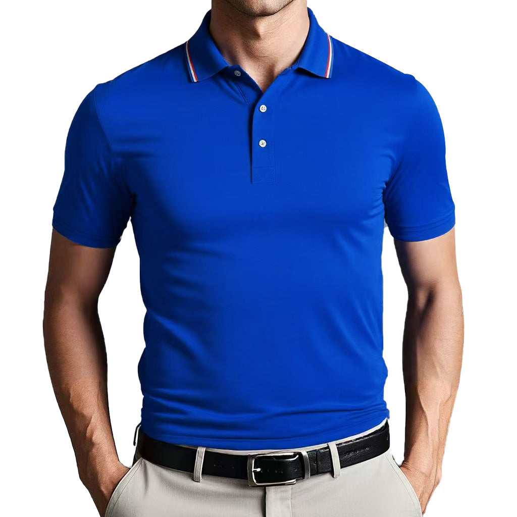 Polo Slim Fit em Poliéster com Ajuste Respirável