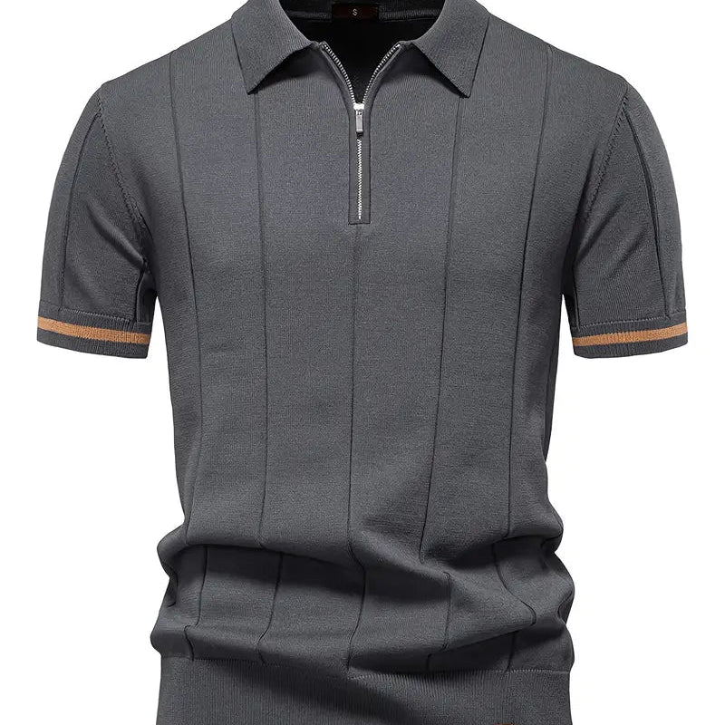 Polo Shirt – Breathable Polyester Blend with Tailored Fit