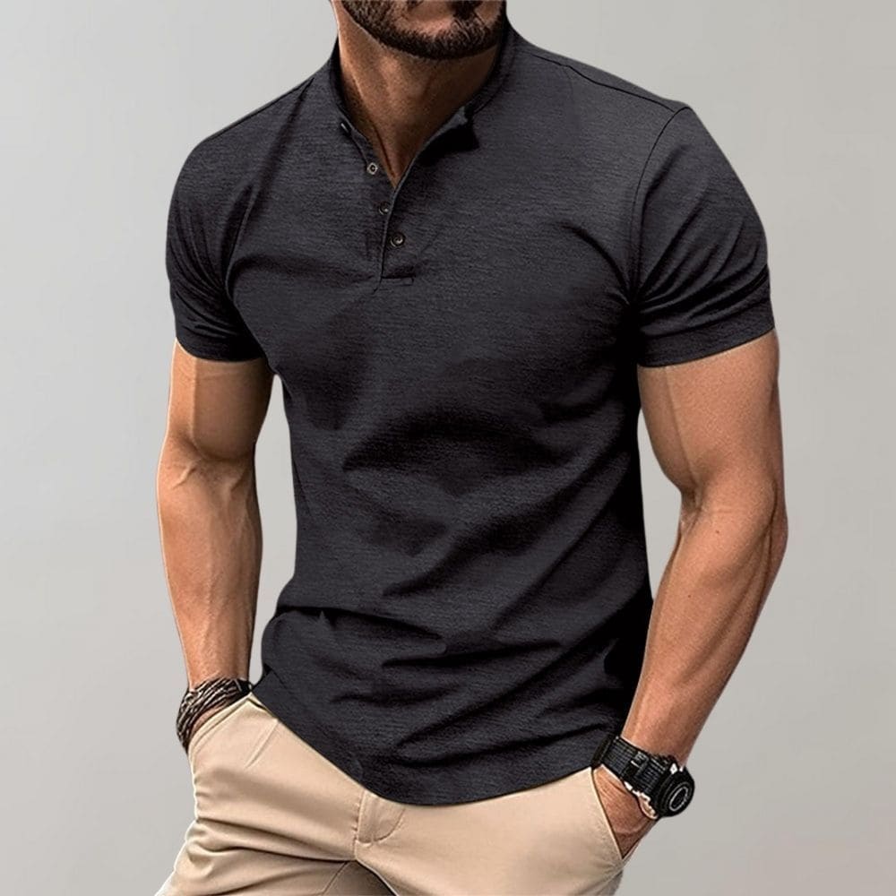Camisa Polo Slim Fit Clássica com Conforto em Movimento