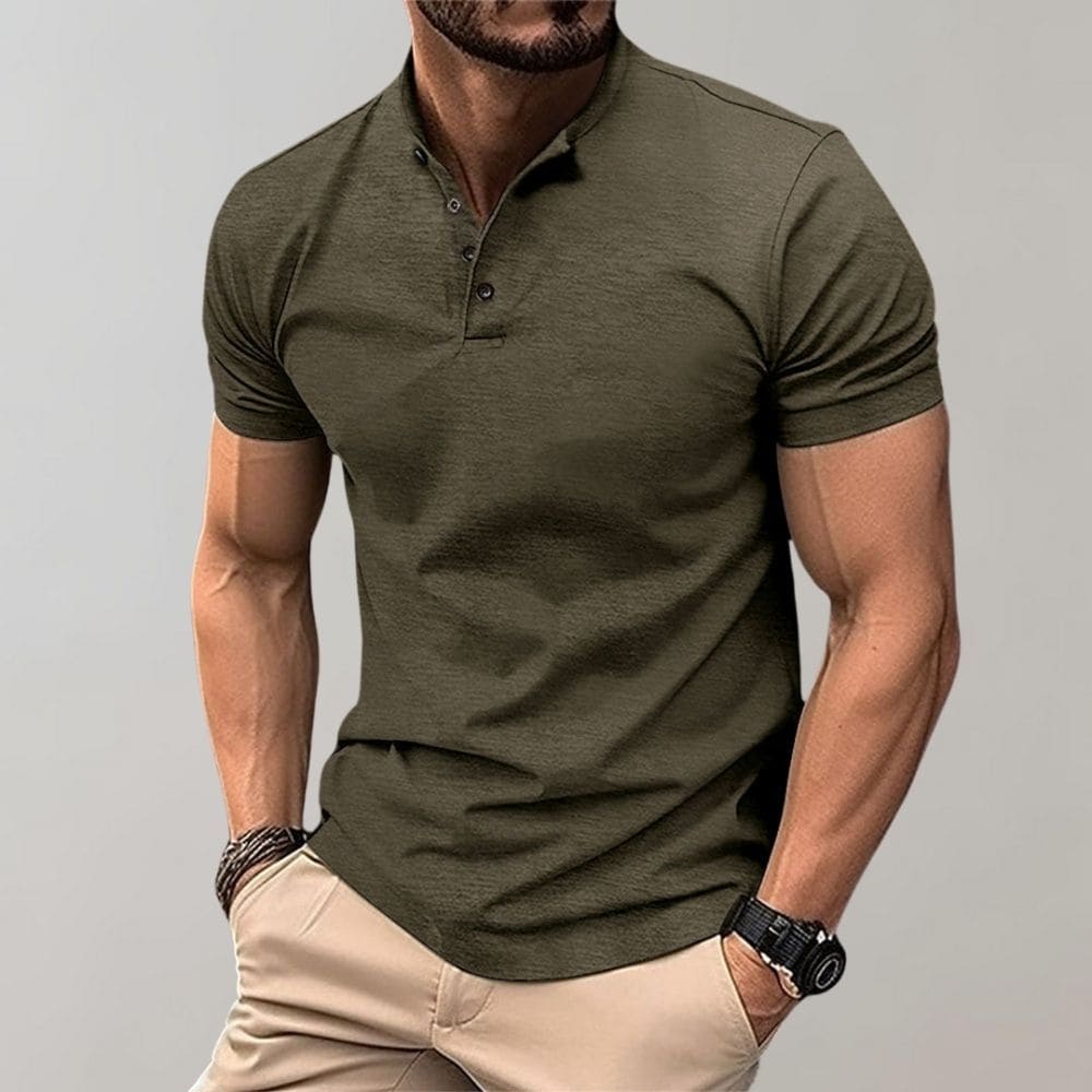 Camisa Polo Slim Fit Clássica com Conforto em Movimento