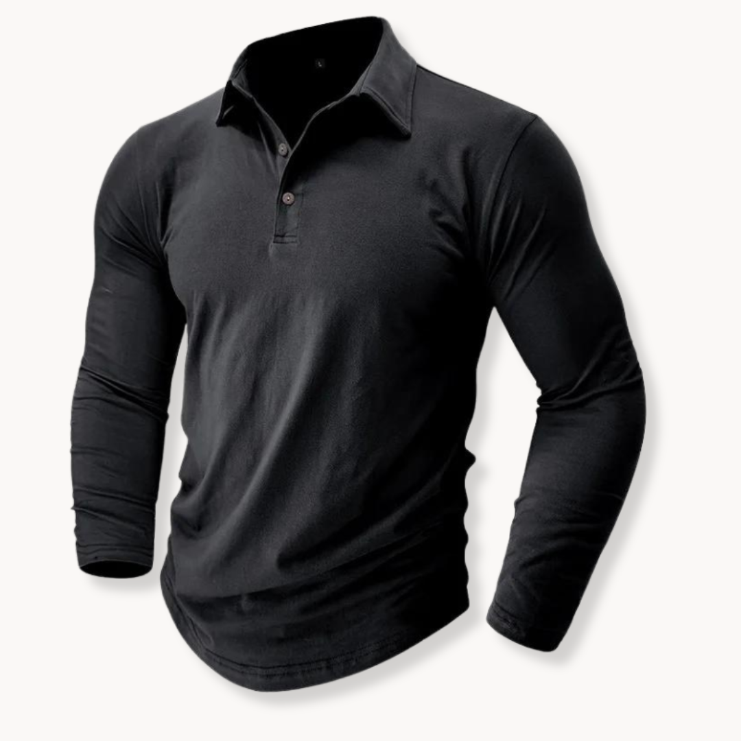 Polo Shirt - Soft Knit Collar with Breathable Feel