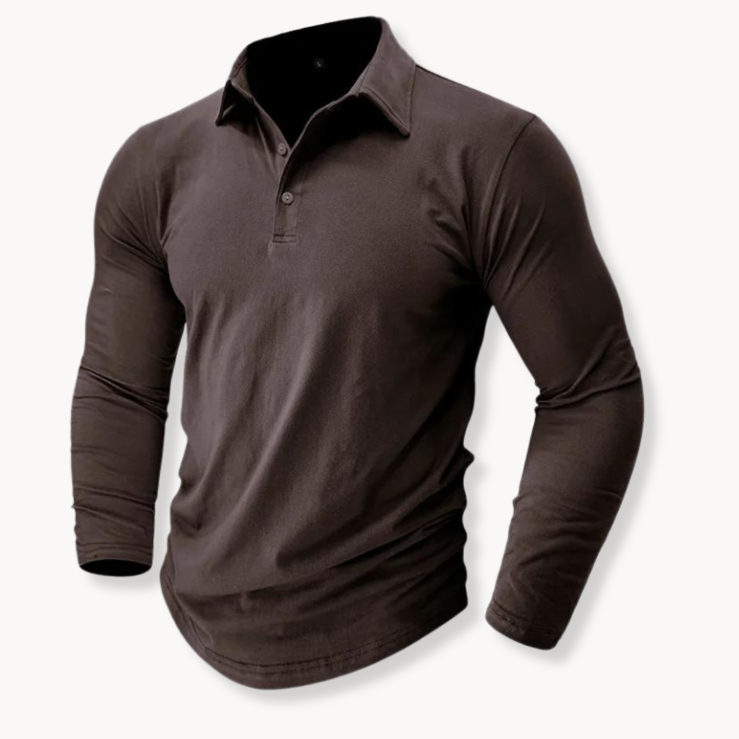 Polo Shirt - Soft Knit Collar with Breathable Feel