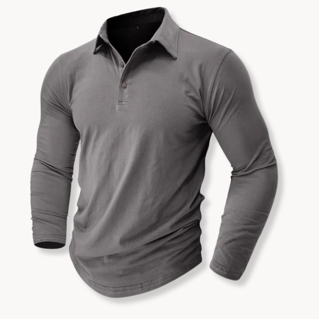 Polo Shirt - Soft Knit Collar with Breathable Feel