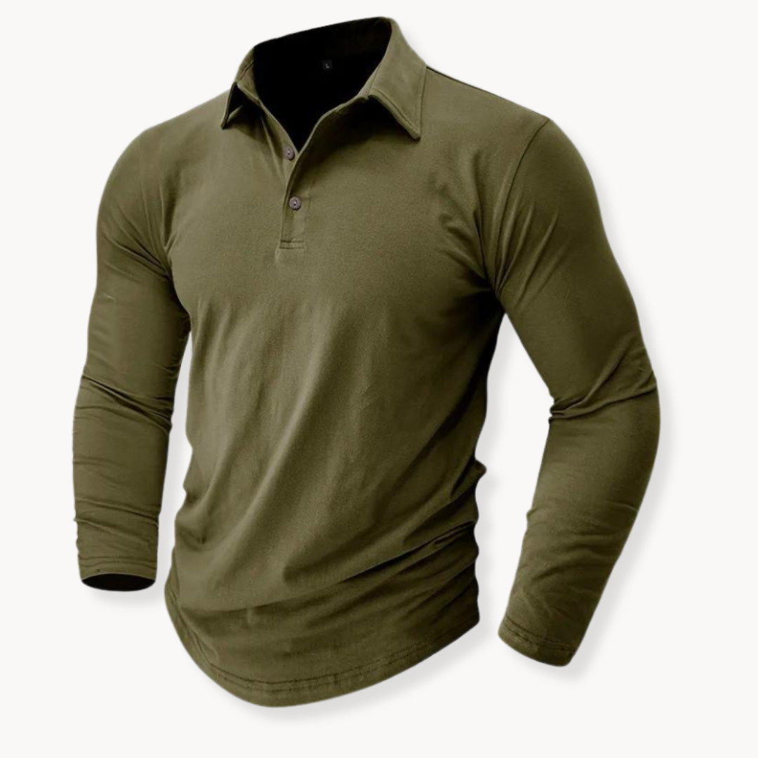 Polo Shirt - Soft Knit Collar with Breathable Feel