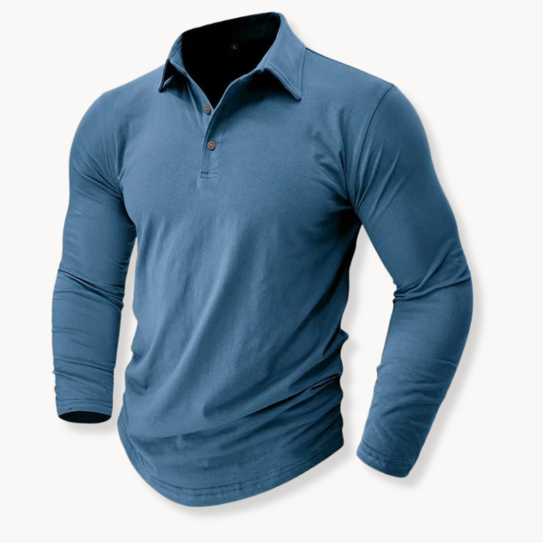 Polo Shirt - Soft Knit Collar with Breathable Feel