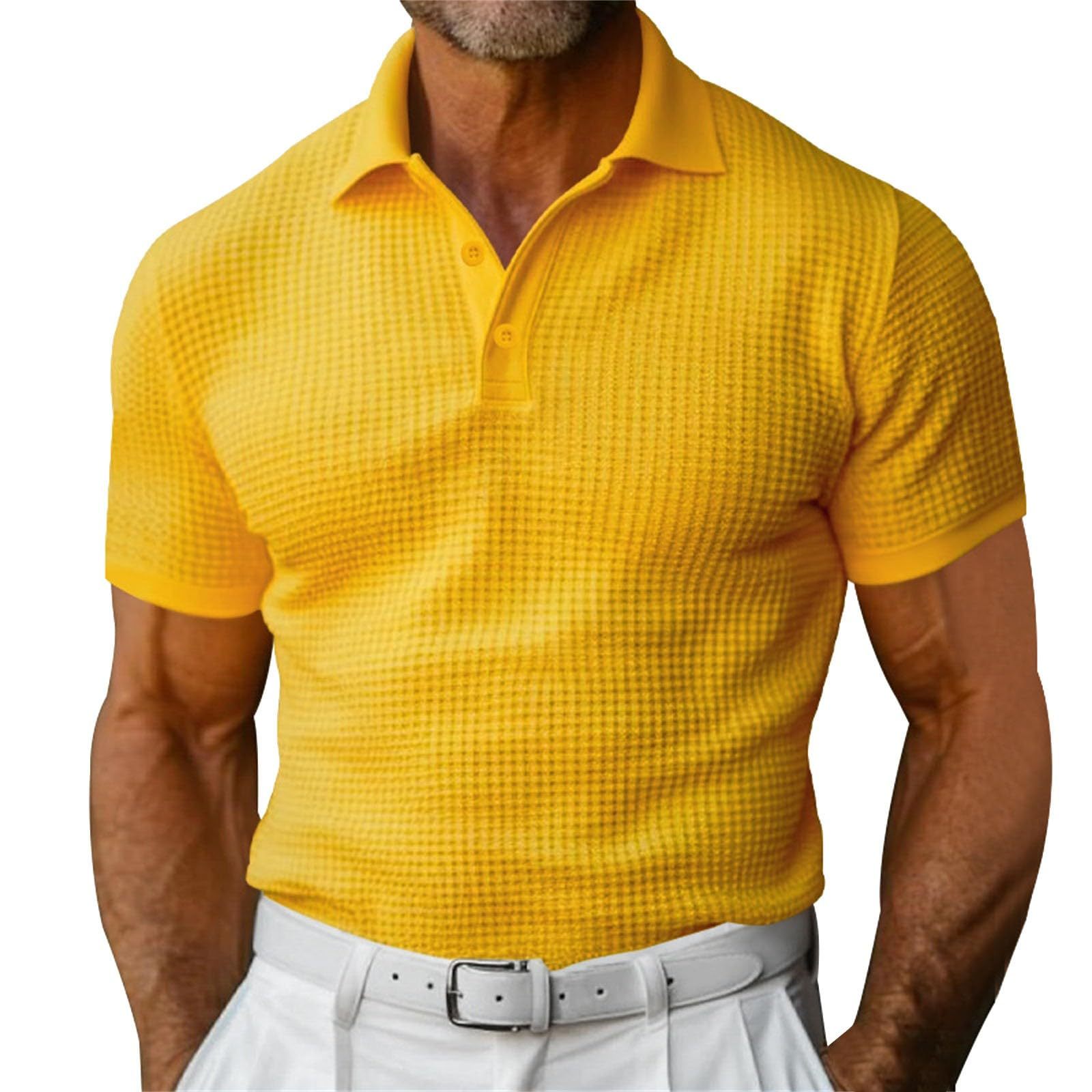 Camisa Polo Slim Fit em Tecido Respirável