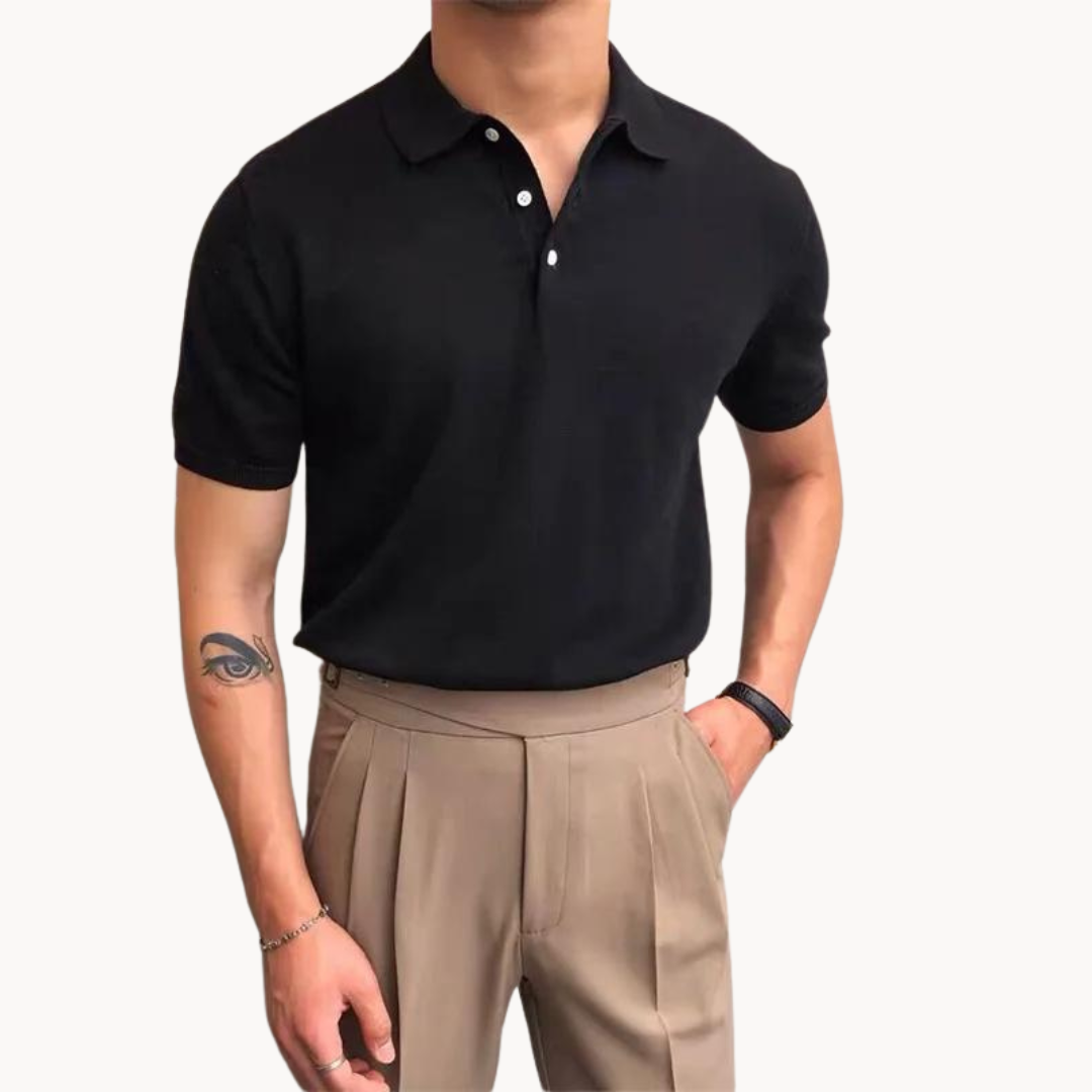 Polo - Estilo Clássico com Conforto Suave para Liberdade de Movimento