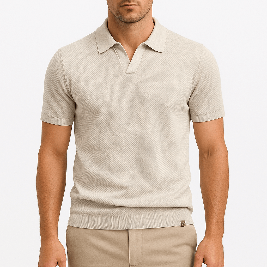 Camisa Polo em Poliéster - Malha Texturizada com Excelente Ventilação