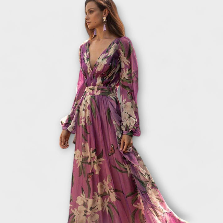 Vestido Maxí elegante e de alta qualidade
