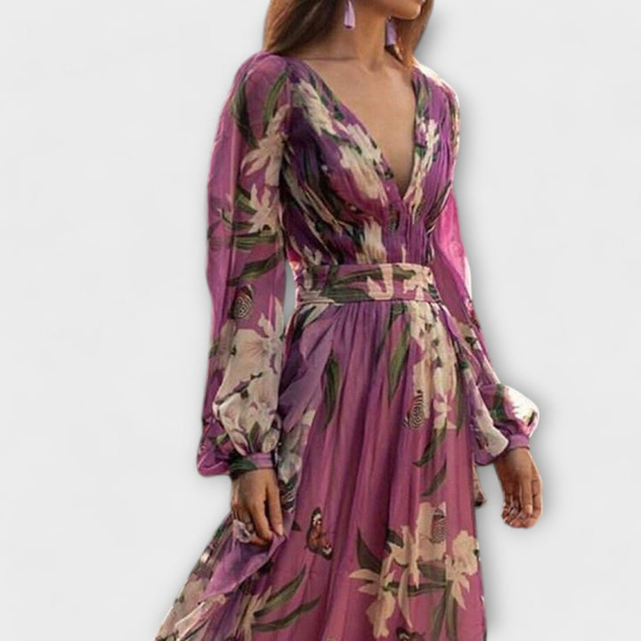 Vestido Maxí elegante e de alta qualidade