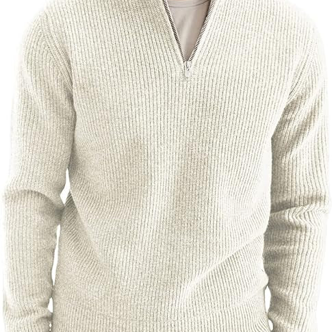 Pullover com Zíper 1/4 – Gola Estruturada e Conforto em Movimento