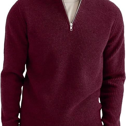 Pullover com Zíper 1/4 – Gola Estruturada e Conforto em Movimento