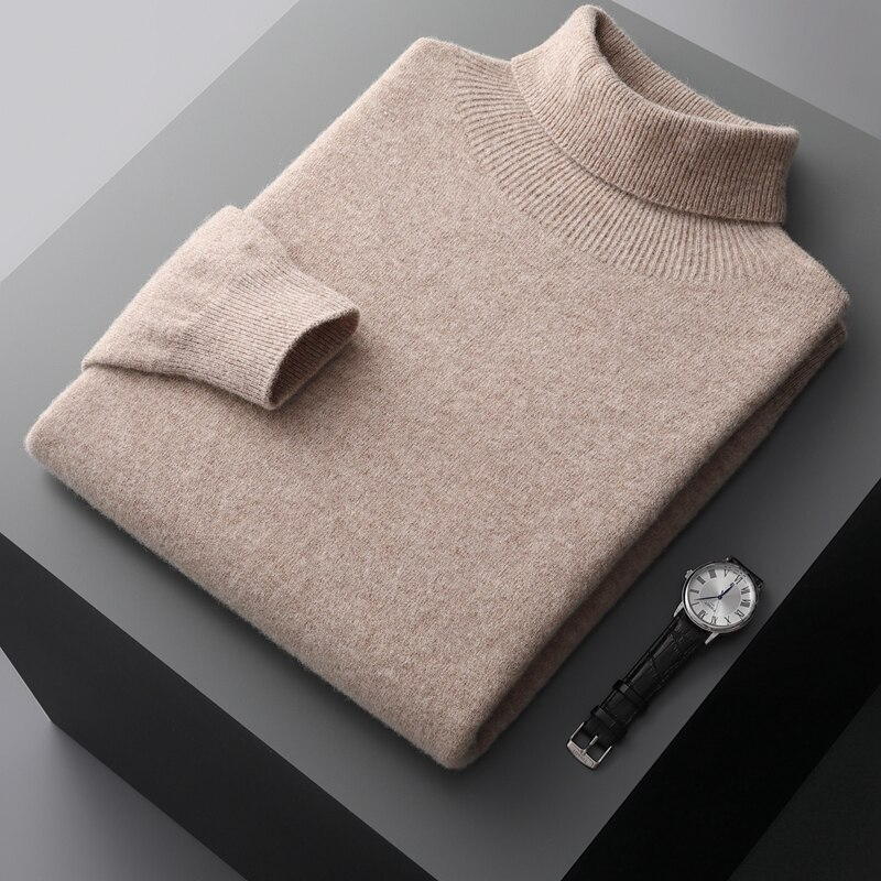 Constantino | High Neck Stretch Knit Pullover