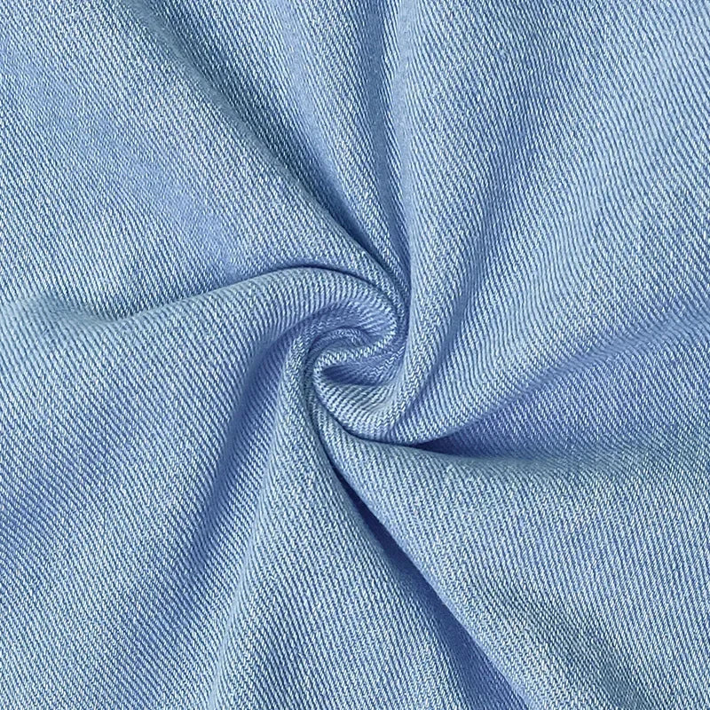 Brisa Azul- Vestido de Verão em Denim Prático e Leve