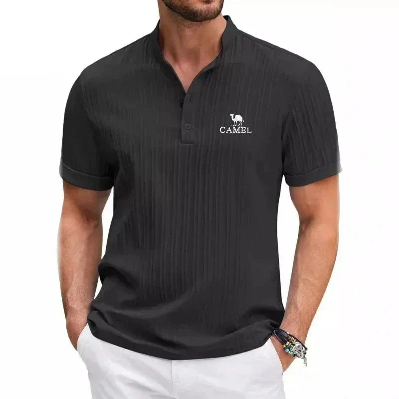 Polo Retro Camelo