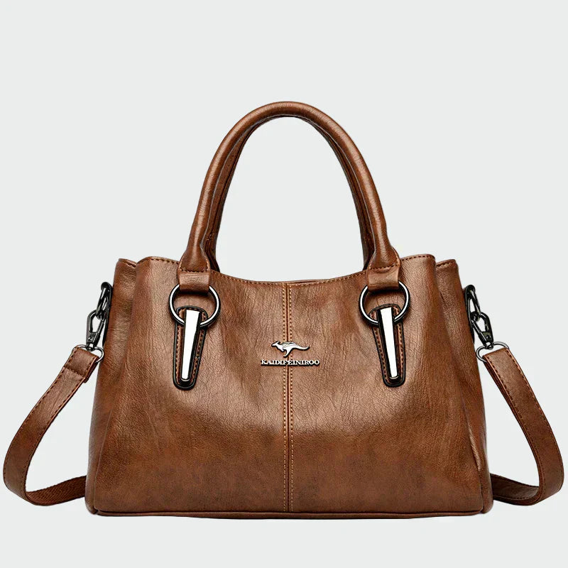Bolsa de ombro elegante atemporal